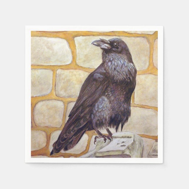 Raven Pappersservett (Framsidan)