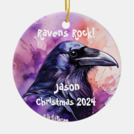Raven Personlig Ornament
