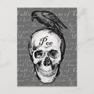 Raven Poe vykort