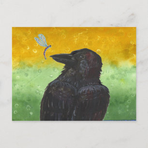 Raven Ponders Vykort