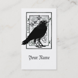 Raven-profilkort Visitkort