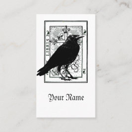 Raven-profilkort Visitkort