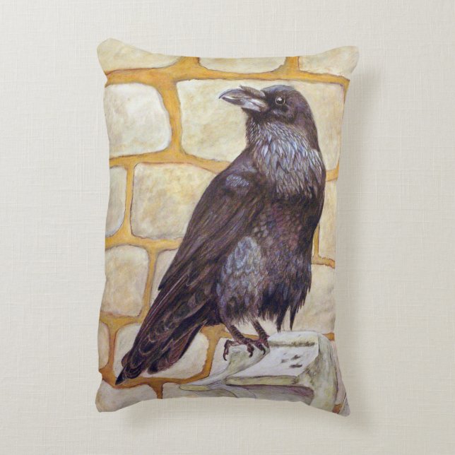 Raven Prydnadskudde (Baksidan(Vertikal))