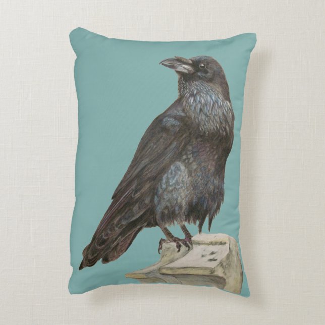 Raven Prydnadskudde (Baksidan(Vertikal))