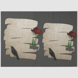 Raven Ro Papper Gothic 20 x 30 decoupage 