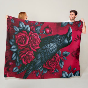 Raven Sång 60 x 80 Fleece Blanket