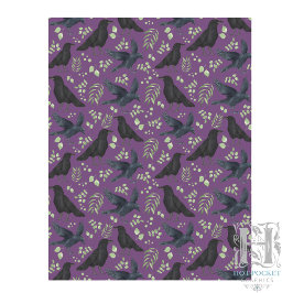 Raven Scrapbookpapper i Lila