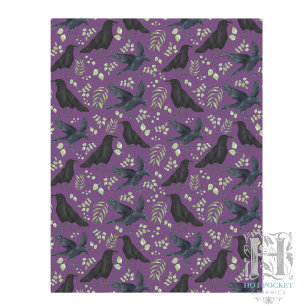 Raven Scrapbookpapper i Lila