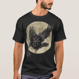 Raven shirt Manar Girl Women t shirt Goth Bir
