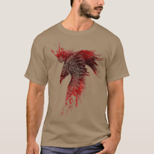 Raven shirt Manar Girl Women t shirt Goth Bir