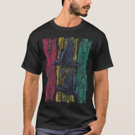 Raven skjorta Man Flicka Kvinnor t skjorta tshirt  Shirt
