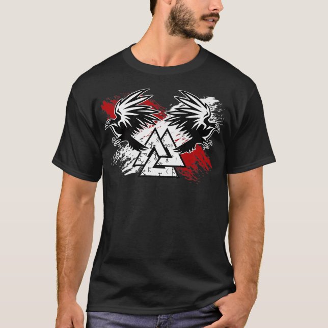 Raven skjorta Män Flicka Kvinnor t skjorta tshirt  Shirt (Framsida)