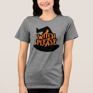 Raven & Skull Coola Halloween Witch, tack T Shirt