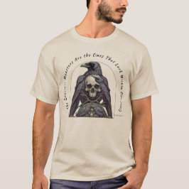 Raven & Skull T-Shirt: För författare som vågar T Shirt
