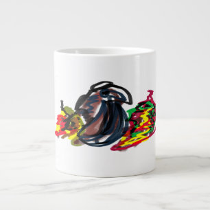 Raven-slappna av höst jumbo mugg