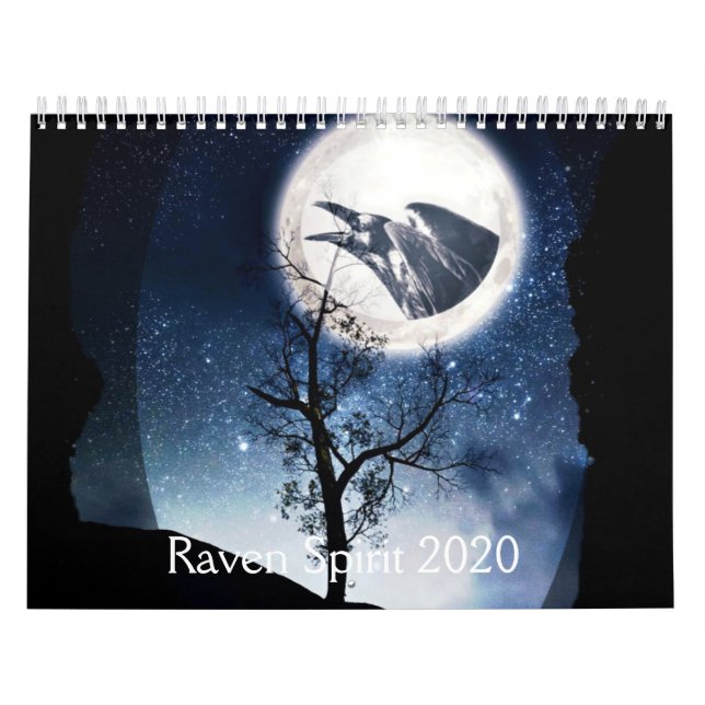 Raven Spirit 2020 Kalender (Omslag)