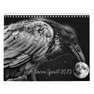 Raven Spirit 2023 Wall Calendar Kalender