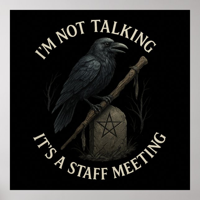 Raven staff Meeting Poster inte (Framsidan)