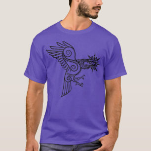 Raven Stealing the Sol Light Native American Mytho T Shirt