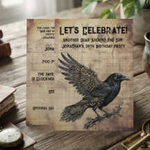 Raven Steampunk Gotisk