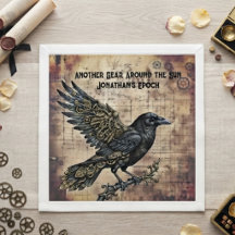 Raven Steampunk Gotisk