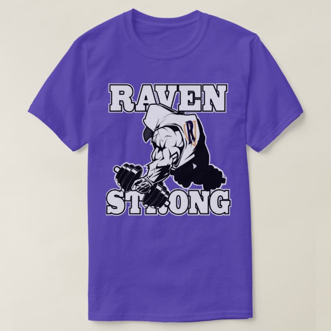 Raven Strong T Shirt (Design framsida)