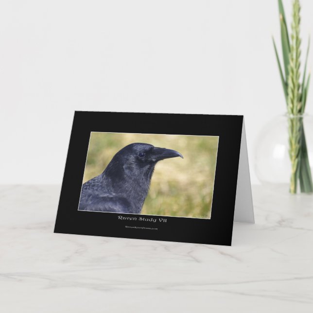 RAVEN STUDY Collection Helgkort (Framsida)
