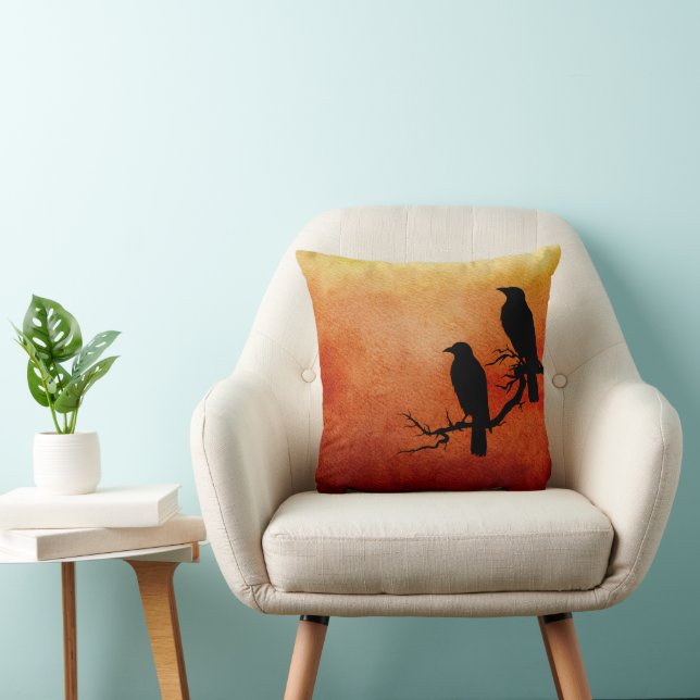 Raven Sunset Dekorativ kudde (Stol)