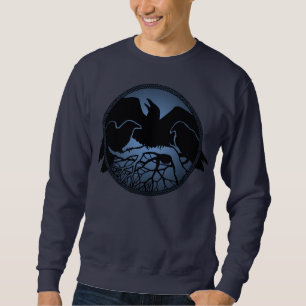 Raven Sweatshirt Unisex Raven Native Art Shirons