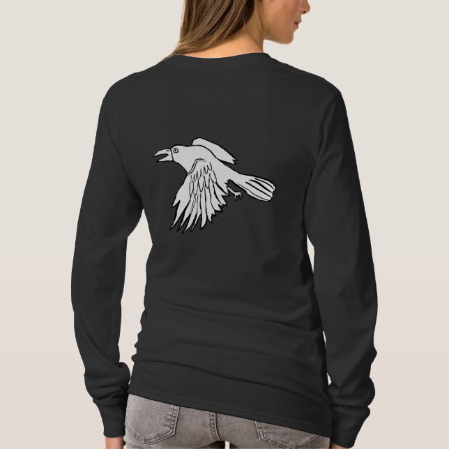 Raven 🐦‍⬛  t shirt (Baksida)