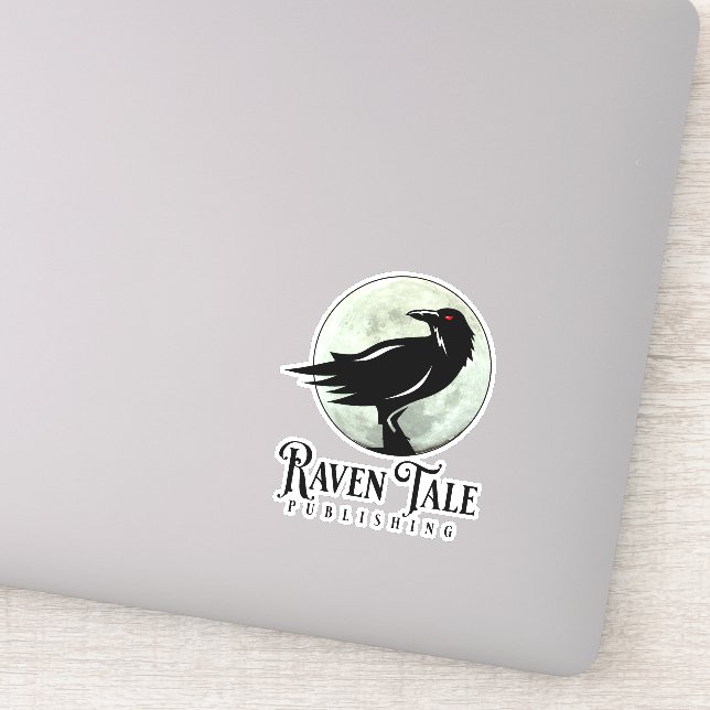Raven Tale Vinyl Sticker Klistermärken (Detalj)