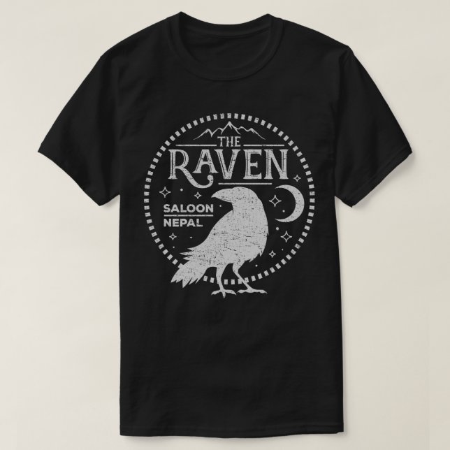 Raven Tavern Nepal T Shirt (Design framsida)