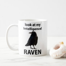 Raven, titta på min underrättelsetjänst kaffemugg