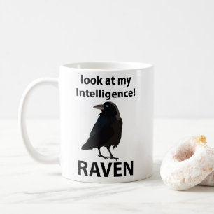Raven, titta på min underrättelsetjänst kaffemugg