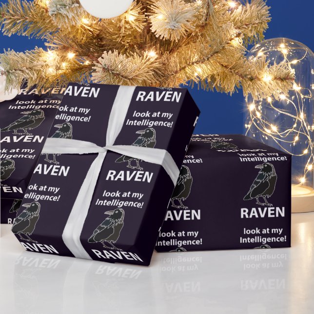 Raven, titta på min underrättelsetjänst presentpapper (Helgdagar)
