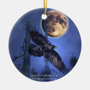 Raven Träd Ornament