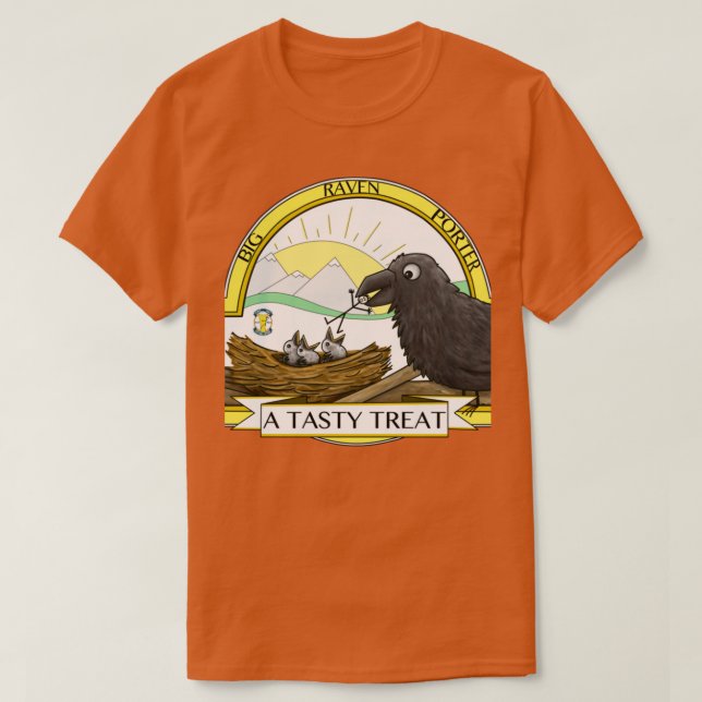 Raven TShirtBig Raven T Shirt (Design framsida)