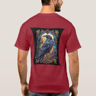 Raven vid fönstret t shirt