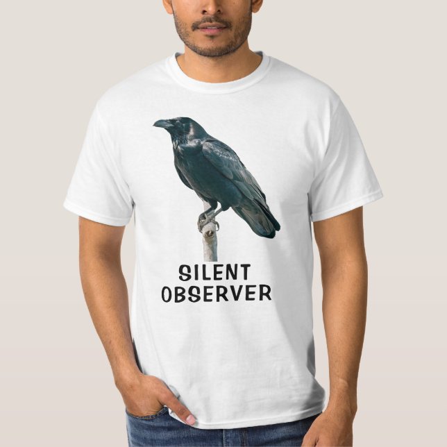 Raven vid Gren T Shirt (Framsida)