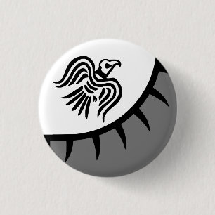 Raven Viking Banner Knapp