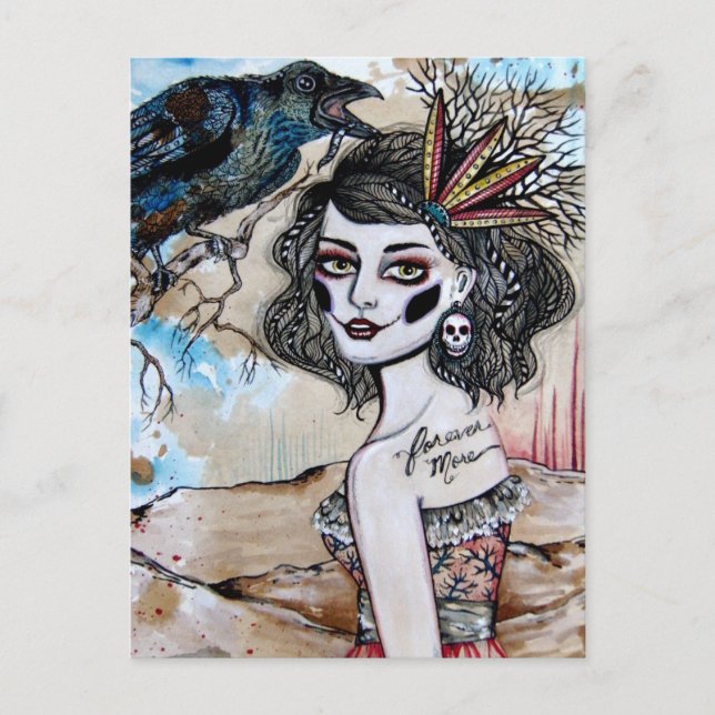 Raven Vykort (Framsida)