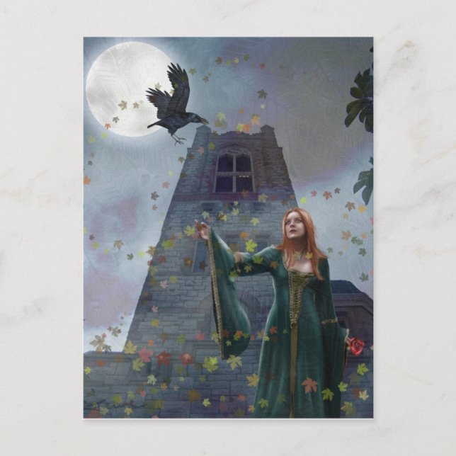 Raven (vykort) vykort (Framsida)