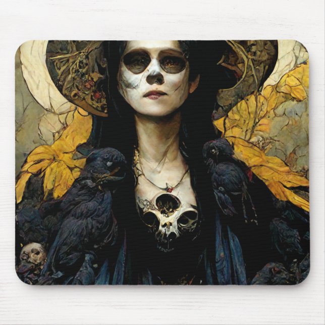 Raven Witch 3 Fantasy Horror Goth Gothic Musmatta (Framsidan)