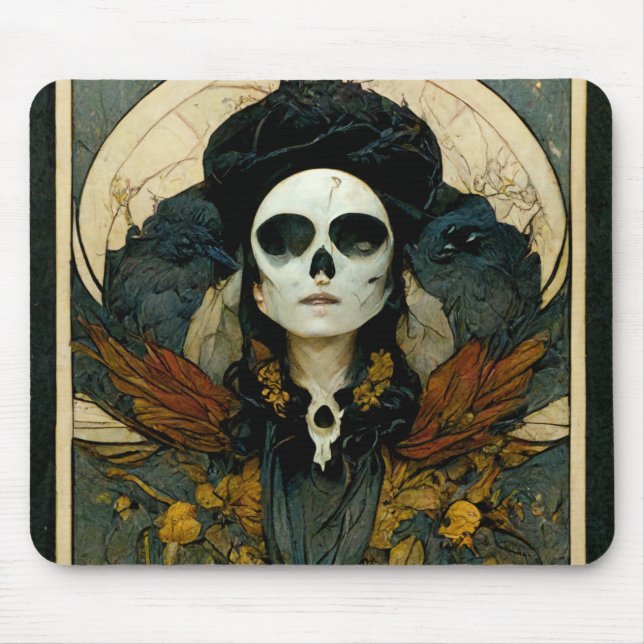 Raven Witch Fantasy Horror Goth Gothic Musmatta (Framsidan)