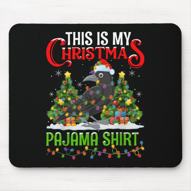 Raven Xmas Lights This Is My Christmas Pajama  Musmatta (Framsidan)