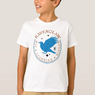 RAVENCLAW™ Blå Örn Hus Stolthet Badge T Shirt