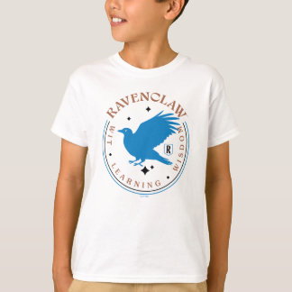 RAVENCLAW™ Blå Örn Hus Stolthet Badge T Shirt