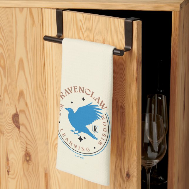 RAVENCLAW™ Blue Eagle House Pride Badge Kökshandduk (Thirds Fold)