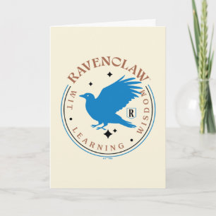 RAVENCLAW™ Blue Eagle House Pride Badge Kort