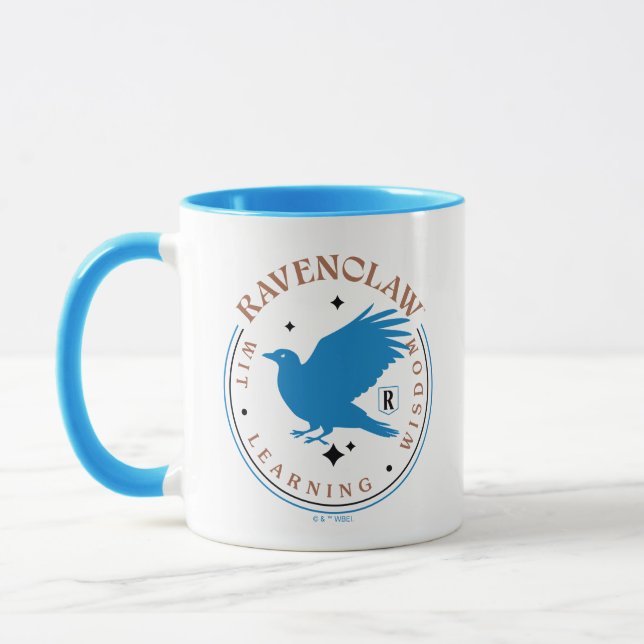 RAVENCLAW™ Blue Eagle House Pride Badge Mugg (Vänster)